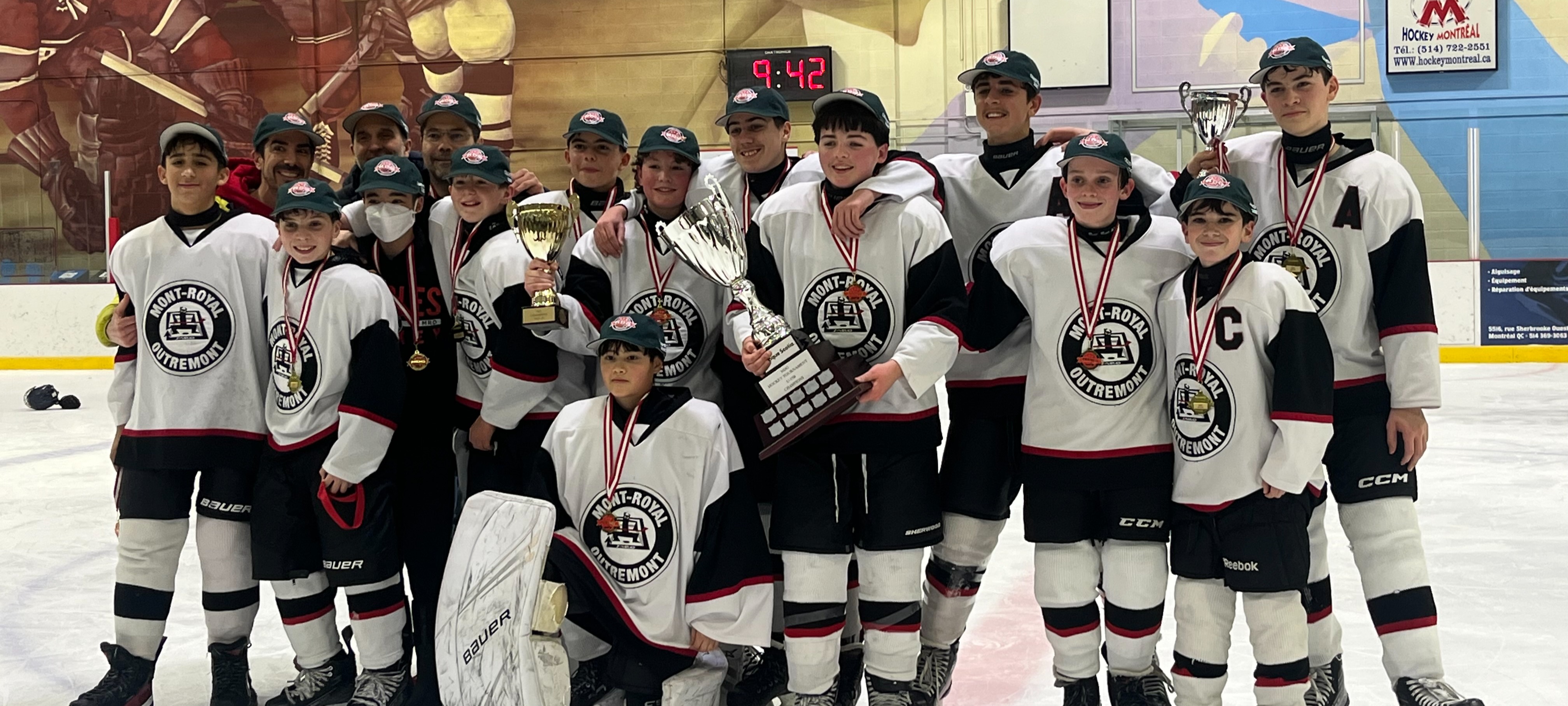 Diables 15B champions & M15B Devils finalistes